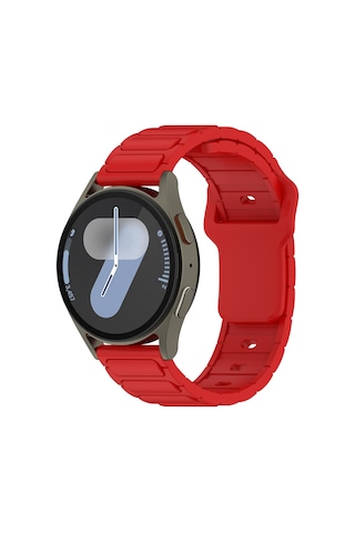 Kilifone - Samsung Gear S3 22mm Uyumlu - Kordon Silikon Kordon Strap Kayış - Krd-132 - Koyu Yeşil - T36070