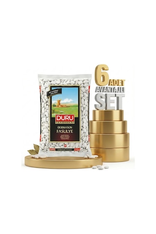 Duru Dermason Fasulye 6x1 Kg