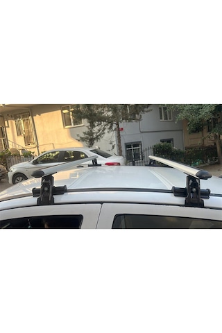 Toyota Yaris 2000-2005 Oluksuz Tip Port Bagaj Tavan Çıtası Ara Atkı Kapıdan Sıkıştırmalı