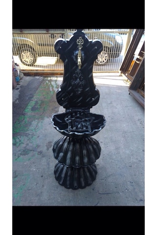 4lü Döküm İstiridye Çeşme-130 Cm Boyun Da Çeşme