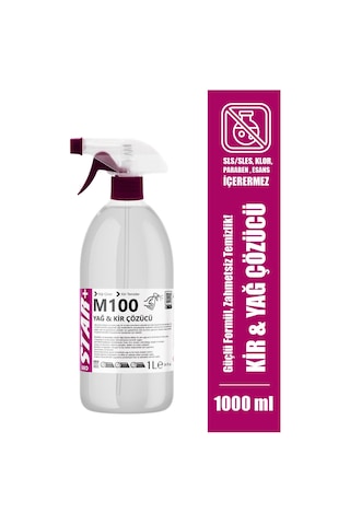 Ağır Yağ Çözücü 1000 Ml Airfryer, Fırın, Izgara, Ocak, Ve Aspiratör İçin Etkili Temizlik Çözümü