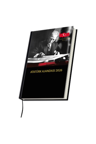 2026 Atatürk Ajanda Yıllık Atatürk Ajandası 17x24 Cm Genel