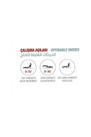 We Chem Hasta Karyolası 2 Motorlutabanca Korkuluklu