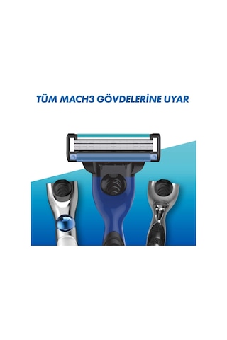 Mach3 Sport 1 Makine+ 3 Yedek Tıraş Bıçağı+200 Ml Hassas Köpük +300 Ml Şampuan +çanta