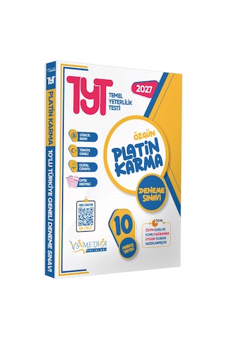 2027 YKS-TYT Platin Karma Yayınlar Kurumsal 10lu Paket Deneme Sınavı Türkiye Geneli