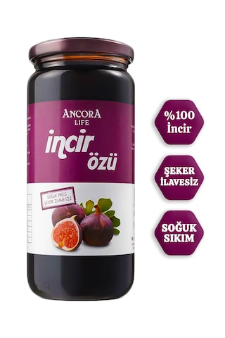 İncir Özü Şeker İlavesiz Soğuk Sıkım 640 G