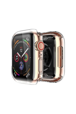 Apple Uyumlu Watch 38 Mm Şeffaf Silikon Saat Koruma