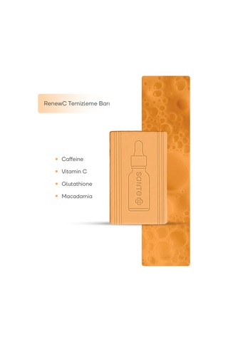 Renewc Cilt Aydınlatıcı Tazeleyici 3x Kafein Serum Etkili C Vitamini Sabunu/barı 120 Gr Diğer