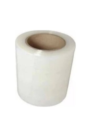 Makro Şeffaf Streç Film Bant 17 Mikron 10cmx200mt Yapışkansız