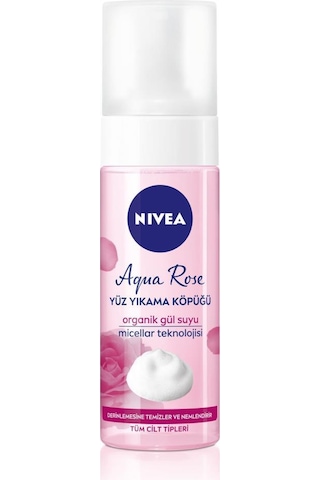Nivea Aqua Rose Yüz Yıkama Köpüğü 150 ML
