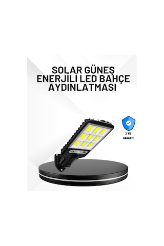 Dış Mekan Sensörlü Aydınlatma Modern Ve Kullanıcı Dostu Siyah