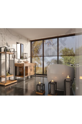 Ntconcept Arwen Doğal Ahşap Hilton 2'li Set