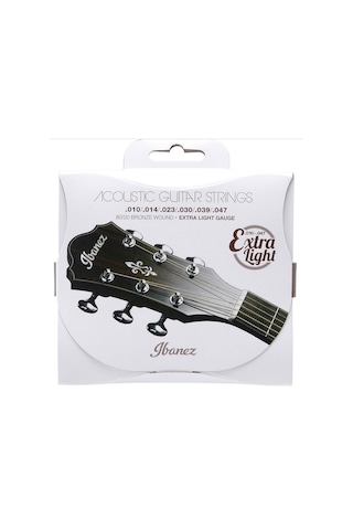 Ibanez IACS61C 80/20 Bronze Wound Extra Light Takım Tel Akustik G