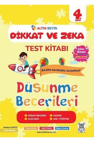 Altın Nokta Yayınları 4.sınıf Bilsem-kanguru-olimpiyat Sınavlarına Hazırlık Seti 6 Kitap