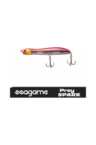 Seagame Prey Spark 135f 26g Pink Silver Maket Balık
