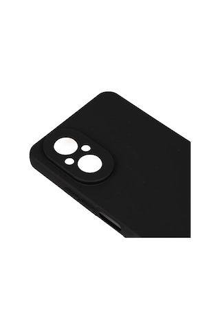 Nourthkiingdom Realme 12 Lite Kılıf Nrtk Biye Silikon - Siyah Siyah
