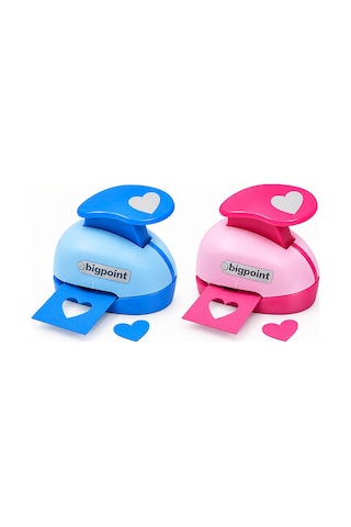 Bigpoint Şekilli Delgeç 5cm 4 Model X 4 Adet Diger