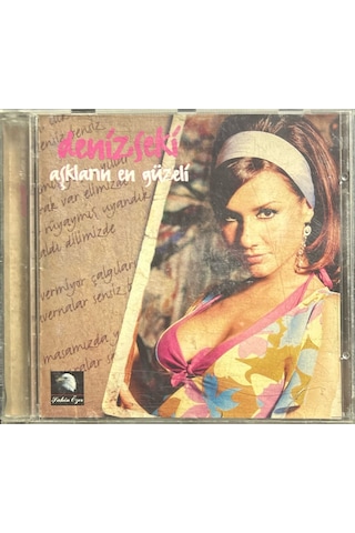 Müzik Cd'sidir Plak Değildir Cd Deniz Seki Aşkların En Güzeli C