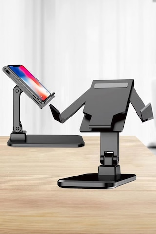 Thentech Telefon Tablet Tutucu Stand Masaüstü Kullanıma Uygun Telefon Tablet Tutucu Stand