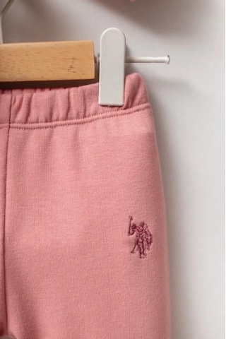U.s. Polo 2li Takım Retro Pembe Bebe Pembe