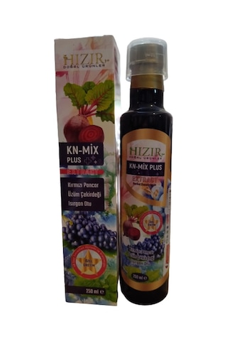 Hizir Kn-Mix Plus 250Ml. Kirmizi Pancar Üzüm Çekirdeği Ekstraktı