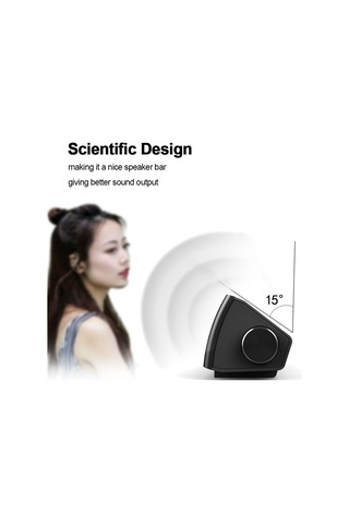 Leezsing Sada V-105 Bluetooth Hoparlör - Pc, Tv, Telefon İçin Kompakt Ses Sistemi, Güçlü Bass