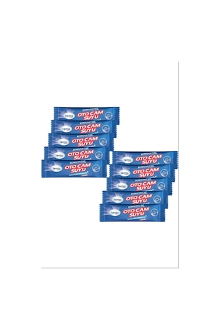 Silikonlu Oto Cam Temizleyici 10 Ad 40 Lt Oto Cam Suyu