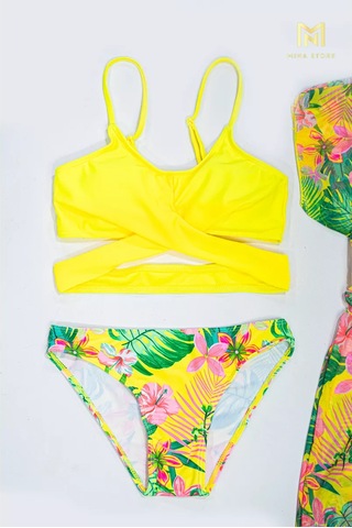 Mına Store 3'lü Bikini Çiftler İçin Ayrı Parçalı Mayo 208022595