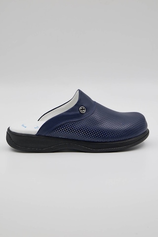 Term-0012 Quicksteps Professional Erkek Anatomik Ve Comfort Sabo Terlik Lacivert