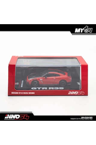 Inno 1/64 Nissan Gt-r R35 Nismo Red Çok Renkli