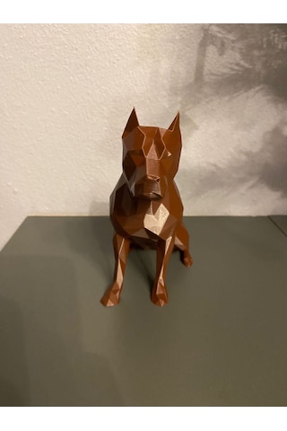 Pitbull Köpek Dekor Ve Biblo
