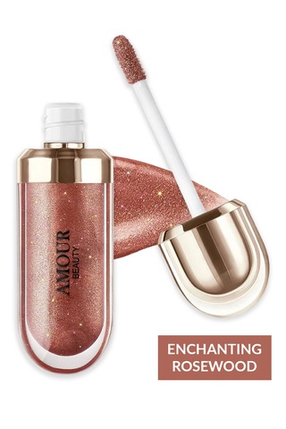 Amour Amour 3d Hydra Nemlendirici Dudak Parlatıcısı Işıltılı & Hacim Veren Lip Gloss 45 Enchanting Rosewood