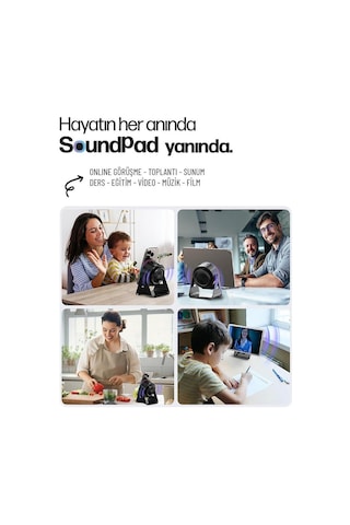 Enkado Ekd-s11 5w İndüksiyonlu Bluetooth Hoparlör Ses Yükselten 2000mah Rgb Işıklı Standlı Speaker