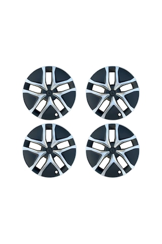 Red Lion Parts Tesla Model Y Juniper Uyumlu 19 İnç Görünüm Jant Kapağı Seti Siyah Gümüş