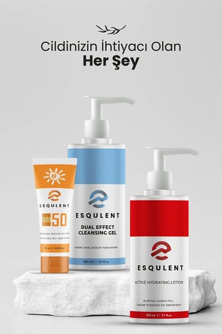 Esqulent 3'lü Cilt Bakım Seti