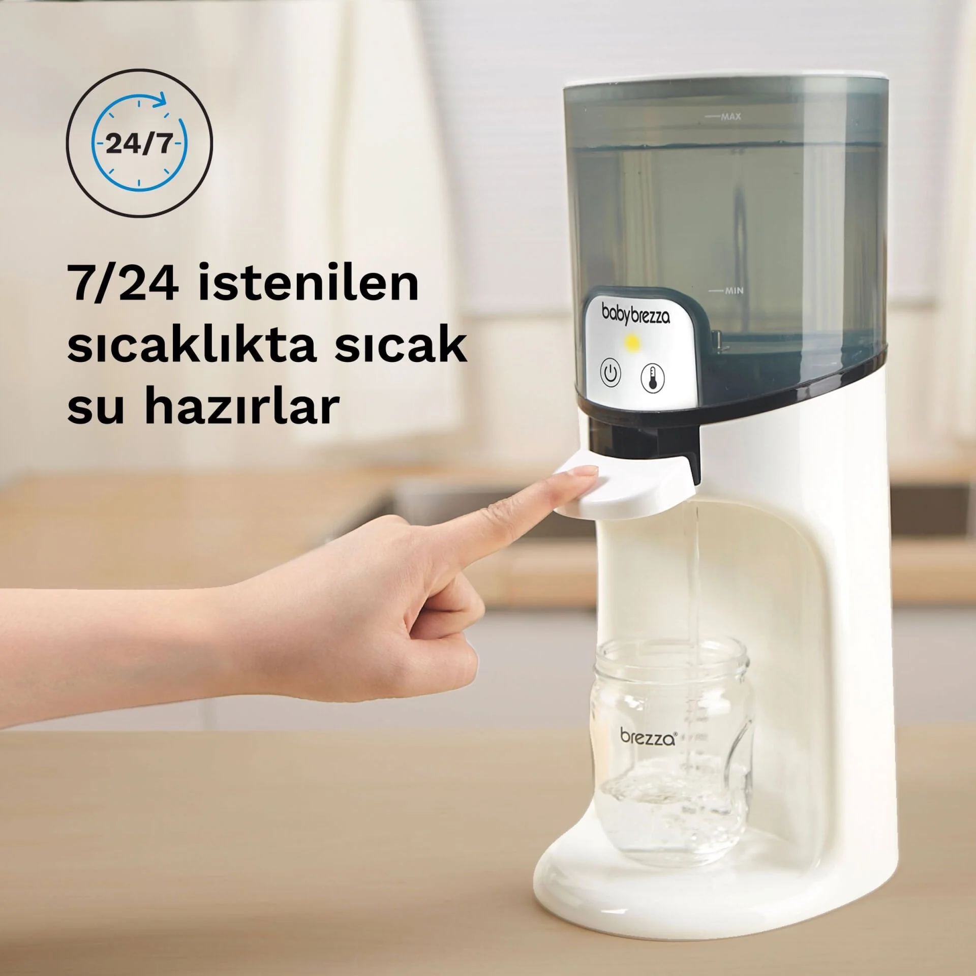 Baby Brezza Instant Warmer Bebek Mama Suyu Otomatı Ve Biberon Suyu Isıtıcısı