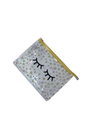 Vuki A4 Sulu Fermuarlı Şeffaf Dosya Vk-0073-05 Kirpik