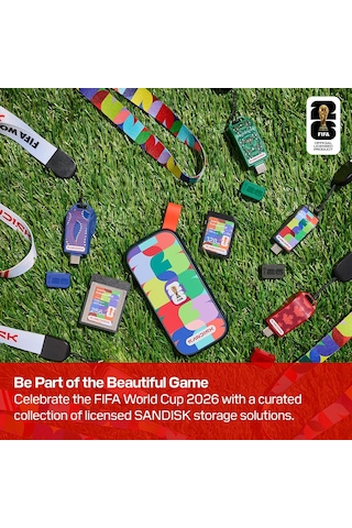 Fıfa World Cup 2026 Edition 1tb 800mb/s Taşınabilir Ssd Sdssde30f-1t00-g25