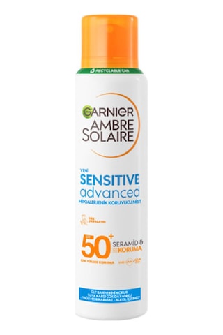 Garnier Ambre Solaire Sensitive Advanced Hipoalerjenik Spf 50+ Güneş Koruyucu Mist 150 Ml