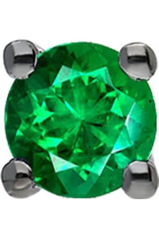 Sirius Zümrüt Tektaş Erkek Küpesi 0823E0045