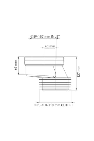 Pp Klozet Eksantrik Kada 40 Mm