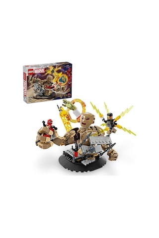 LEGO® Marvel Örümcek Adam Kum Adam’a Karşı: Son Savaş 76280 10+ Yaratıcı Oyuncak Yapım Seti - 347 Parça