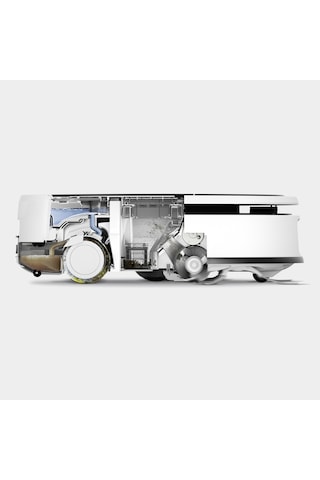 Karcher RVF 7 13.000 Pa Akıllı Kir Algılama Teknolojisi Robot Süpürge Beyaz