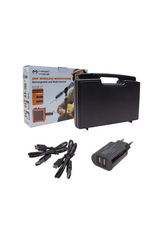 Magicvoice Mv-19589 Uhf Mini Yaka -Kürsü Kablosuz Enstrüman Mikro