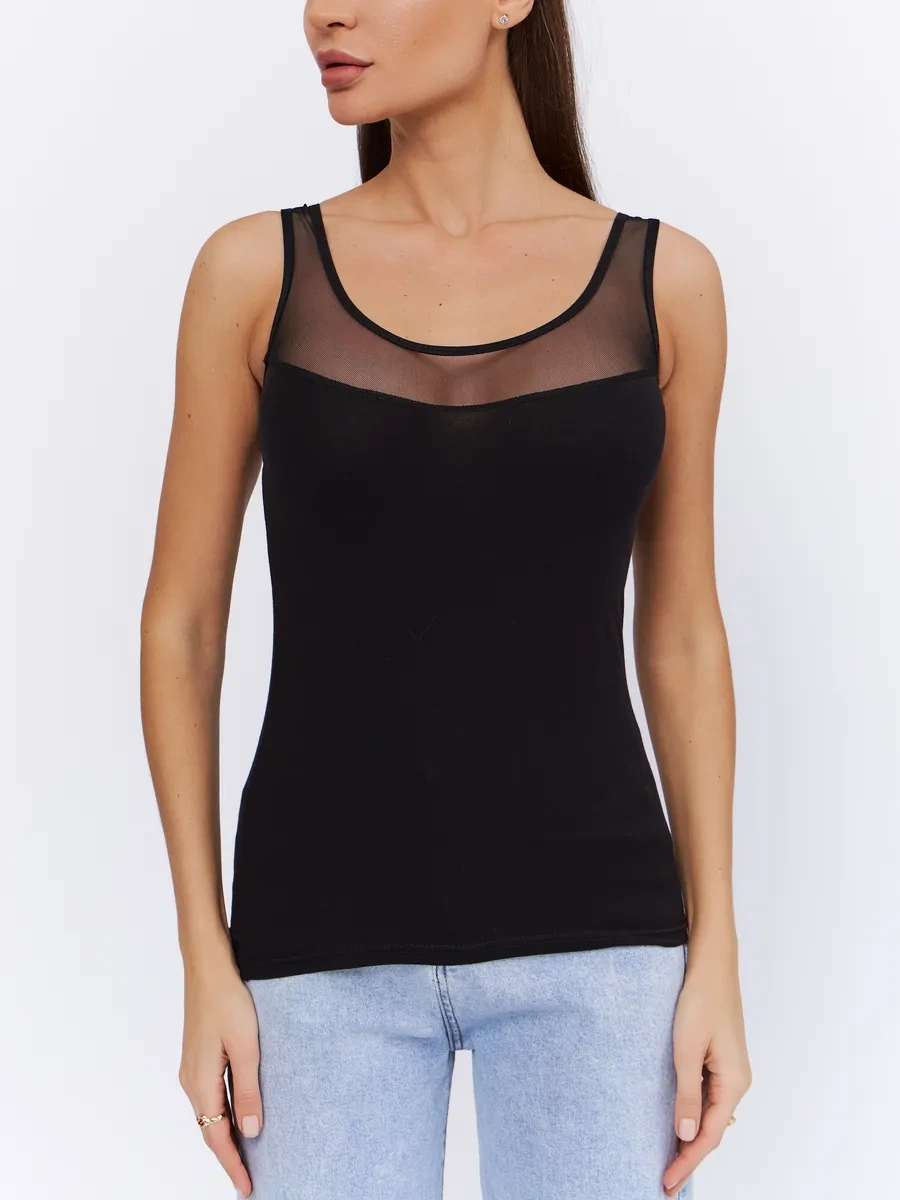 Divamore Ceket Altı Dantel İç Çamaşırı Atkı 390167142 Siyah