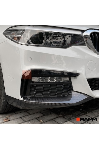 Bmw G30 M Sport Ön Tampon Flap Seti Parlak Karbon
