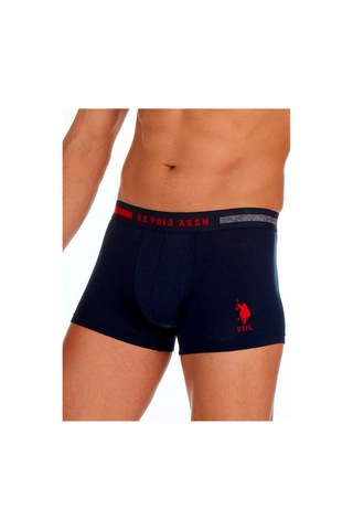 U.S. Polo Assn. U.s Polo Assn. 80155 Erkek 3 Lü Boxer-lacivert&grimelanj&beyaz Lacivert
