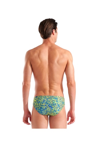 Arena Snakeskin Briefs Erkek Yeşil Yüzücü Mayosu 010162506