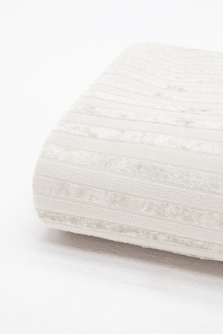 Kaymaz Taban Süngerli Kadife Koltuk - Çekyat Örtüsü 170x210 - Kre Krem