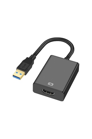 Sanec Usb'den Hdmı Adaptörüne, Usb'den Hdmı Kablosuna, 1080p Full Hd Usb 3.0/2.0'dan Hdmı Adaptörüne Çoklu Ekran Ses Video Grafik Kablosu, Dizüstü Bilgisayar, Hdtv Tv, Pc, Windows 10/8.1/8/7 İle Bm.16